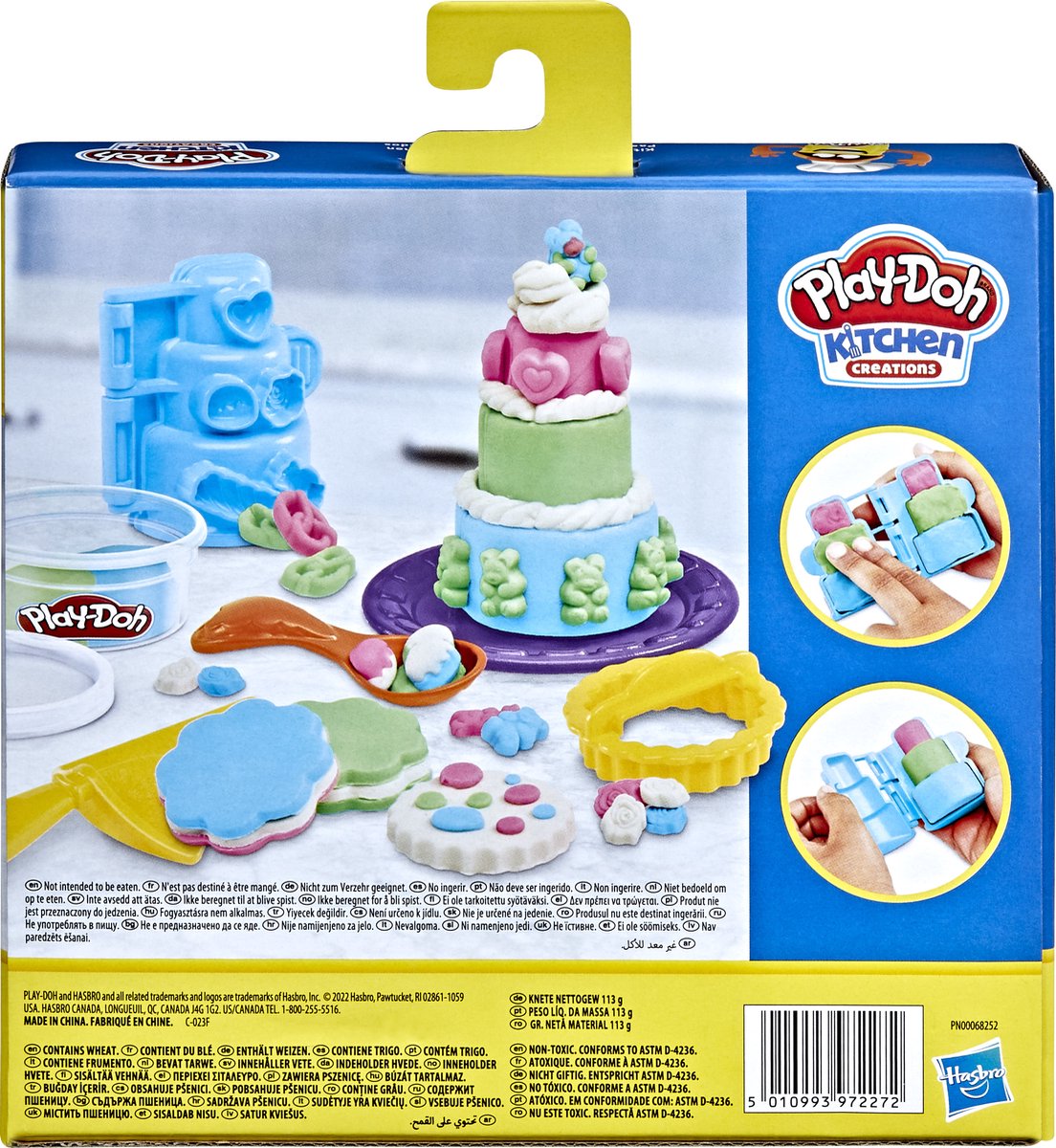 Play-Doh Kitchen Creations Pottery and Sculpting Clay Playset 113g Multicolor