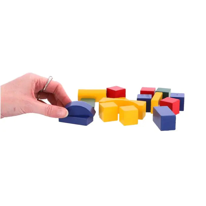 Wooden block barrel 100 pieces