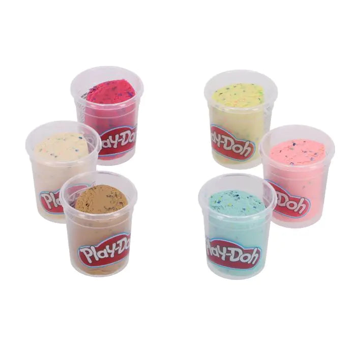 PLAYDOH 6-PACK CONFETTI