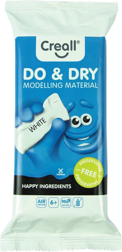Clay Creall do & dry airdrying white 500gr