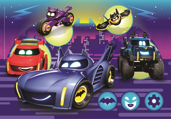 Clementoni Batwheels Puzzle 2x20pcs