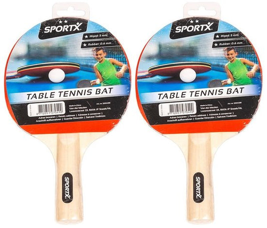 SportX Tafeltennis bat