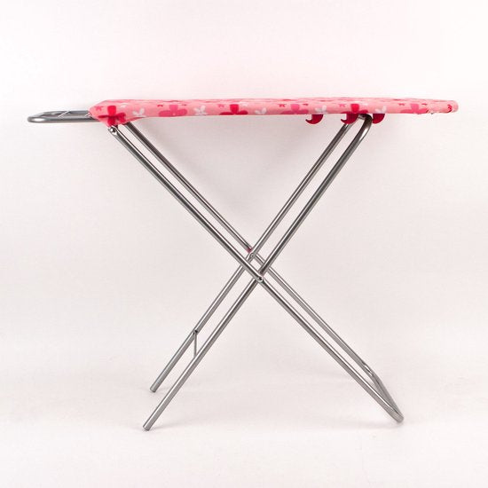 Toy ironing board - 71x60 cm - Silver/Pink
