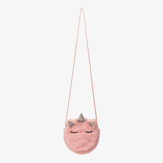 Unicorn Shoulder Bag Fluffy Pink