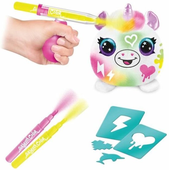 Plush Beast Canal Toys Neon White