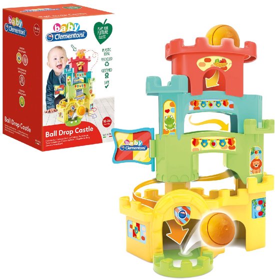 Clementoni Baby Ball Drop Castle