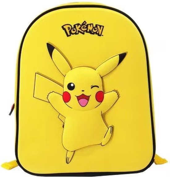 POKEMON BACKPACK 3D 32X26CM