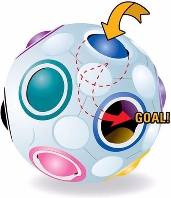 MAGIC PUZZLE RAINBOW BALL