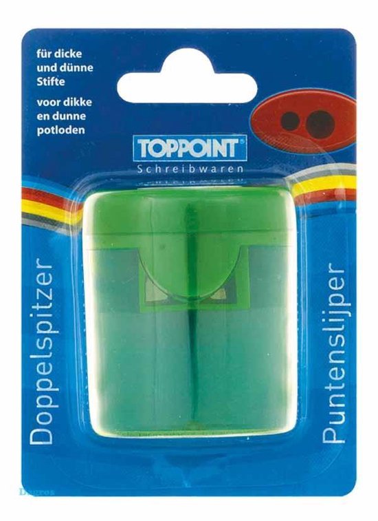 Toppoint Double Pencil Sharpener