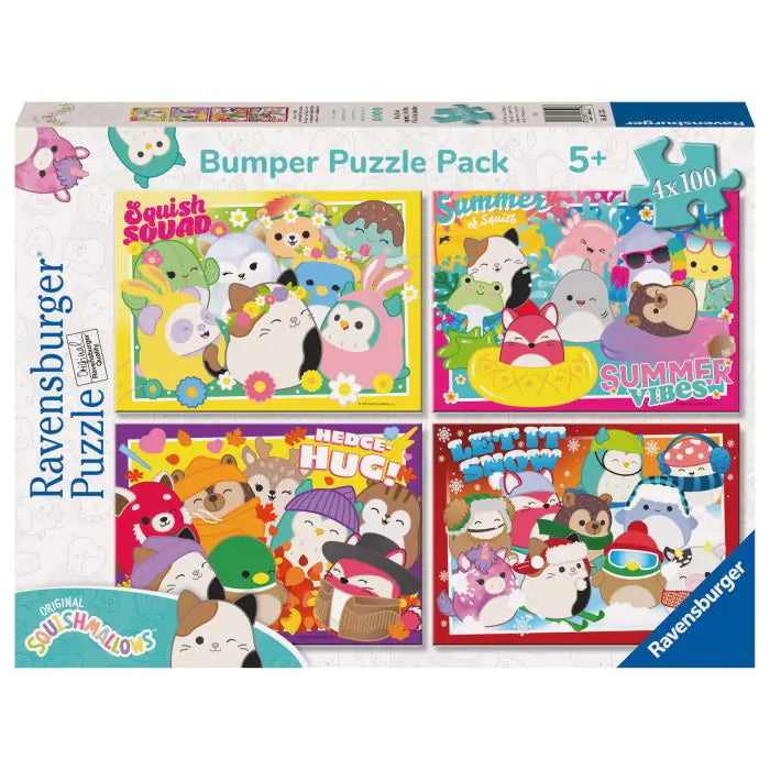 Puzzle Squishmallows 4 in 1 100 pieces