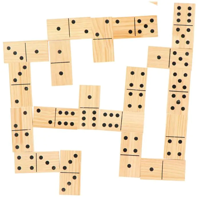 Alert Outdoor Game Domino XL Wood 7.5 x 15 cm 7.5x15cm