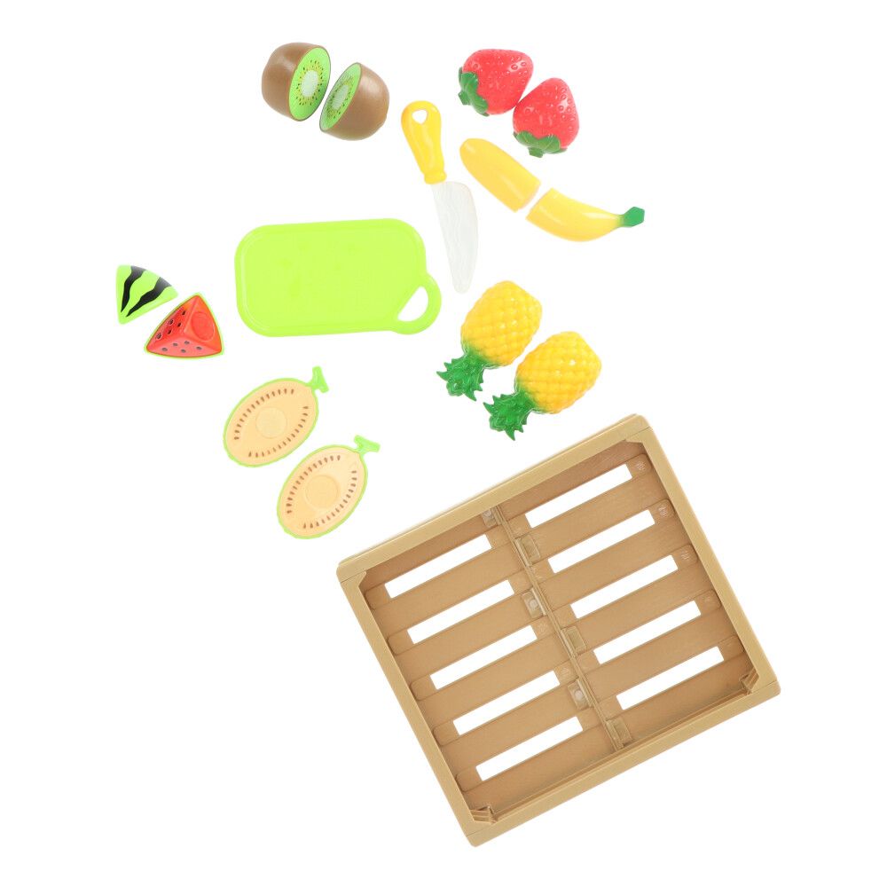 Fruit Cutting Set With Velcro