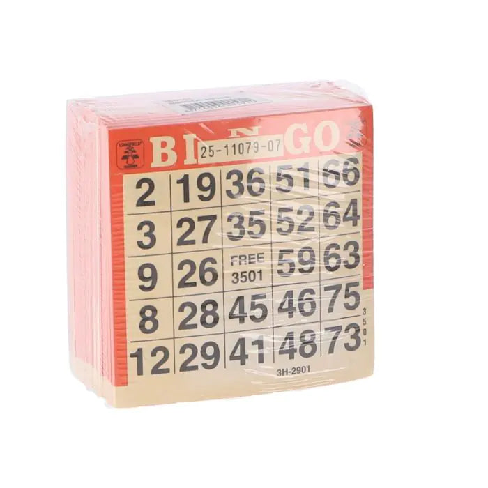 Bingo Cards 500 Pieces