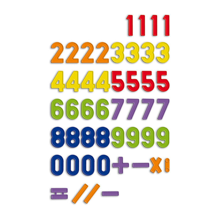 Quercetti number magnets 48 pcs