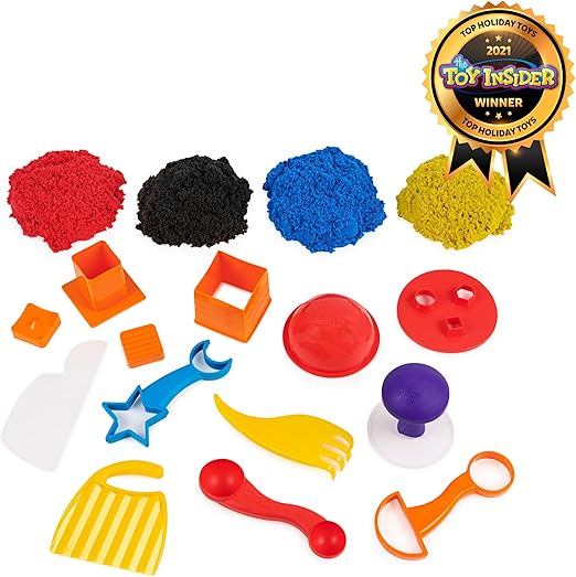 KINETIC SAND SAND FACTORY 4pck
