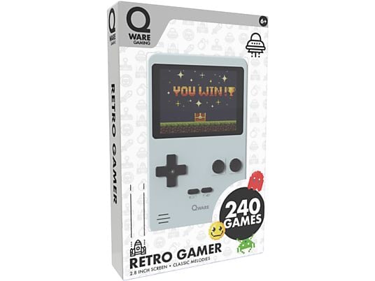 MINI ARCADE 240 IN 1 GREY