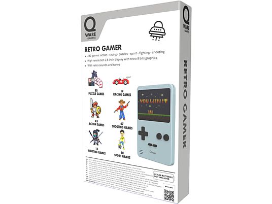 MINI ARCADE 240 IN 1 GREY