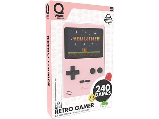 MINI ARCADE 240 IN 1 PINK