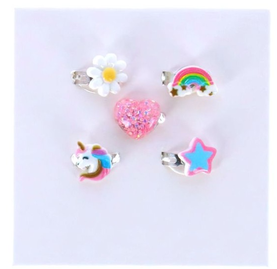 CHILDREN'S RING SET 5 PIECES