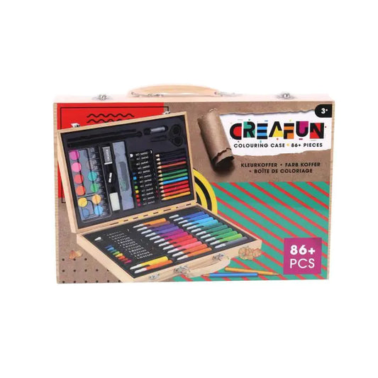 The CREAFUN Colouring Case 86-piece