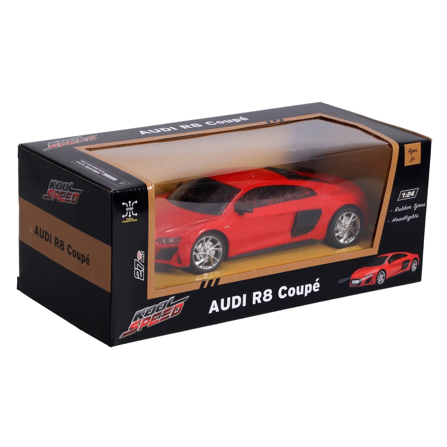 R/C AUDI 1:24 R8 COUPÉ RED
