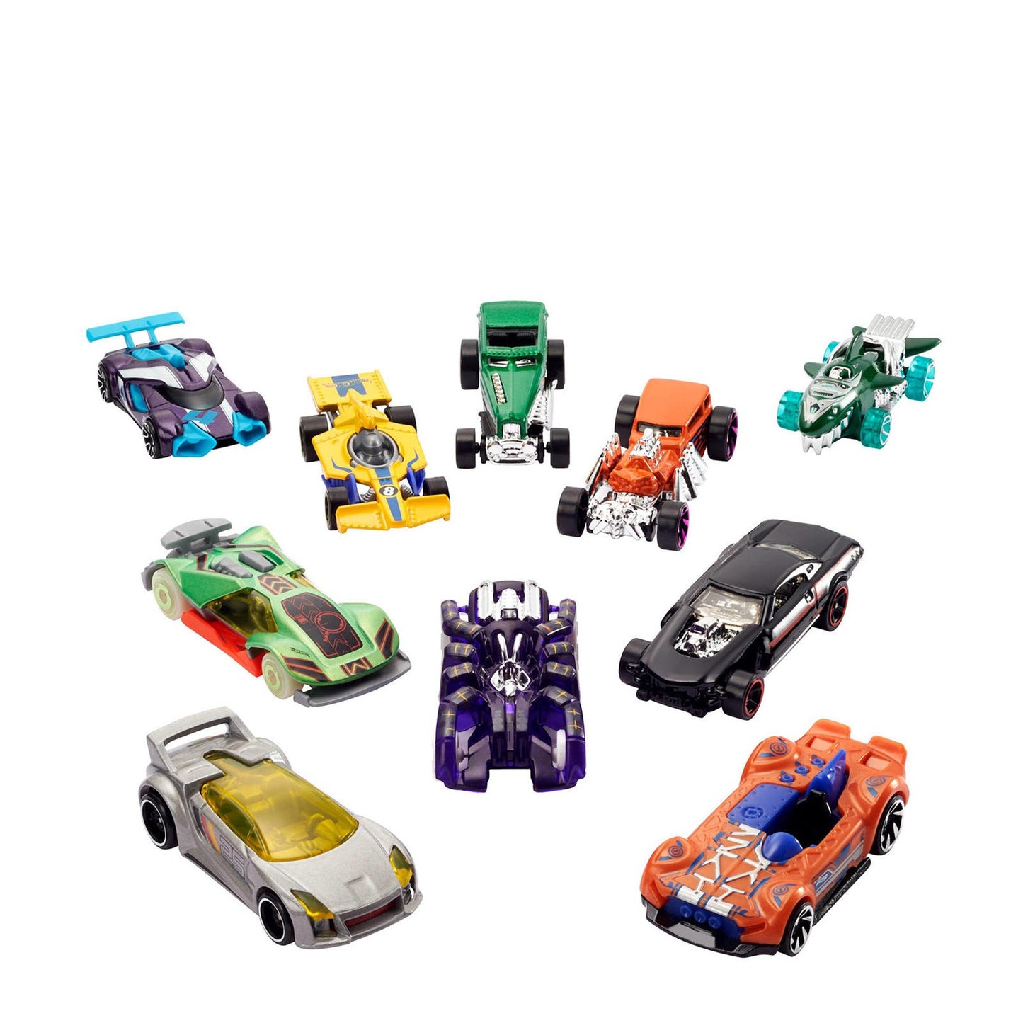 HW REWARDS CARS 10 PACK