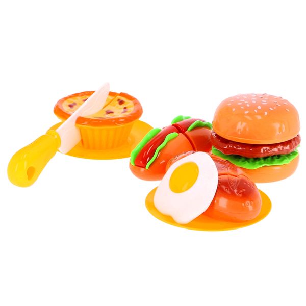 Lunch Cutting Set With Velcro In Box