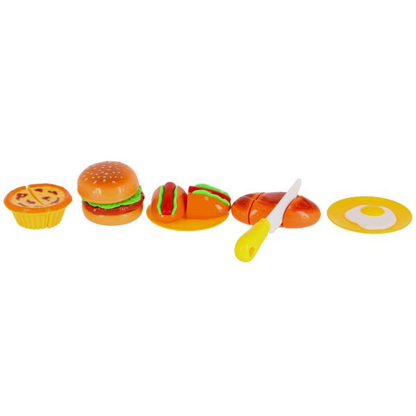 Lunch Cutting Set With Velcro In Box