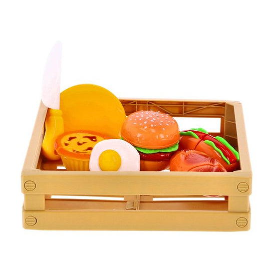 Lunch Cutting Set With Velcro In Box