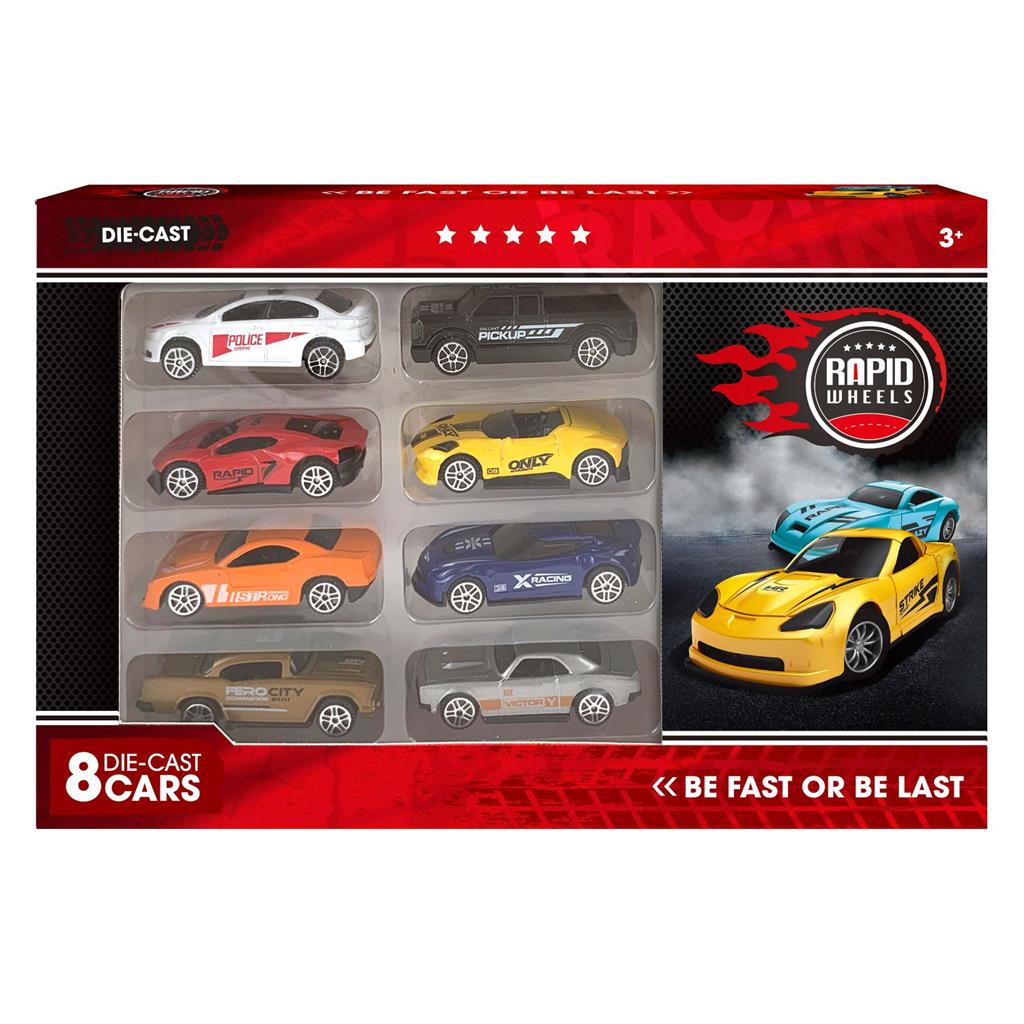 AUTO DIECAST 8 IN DOOS