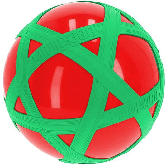 Ball Red And Green With Rubberband