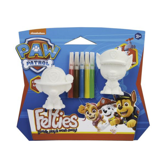 PAW PATROL TWIN PACK FELTIES