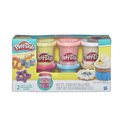 PLAYDOH 6-PACK CONFETTI