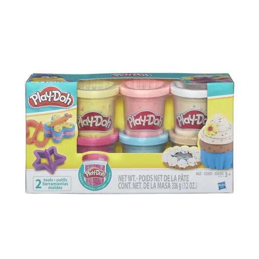 PLAYDOH 6-PACK CONFETTI