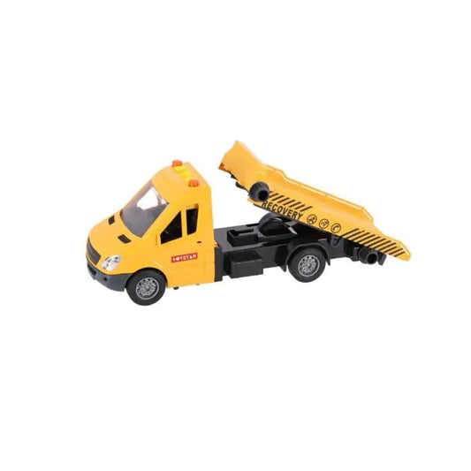 Rapid Wheels Car Transporter With Car And Light And Sound And Friction