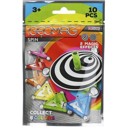 Geomag Panels Spinner building set - 10 pieces
