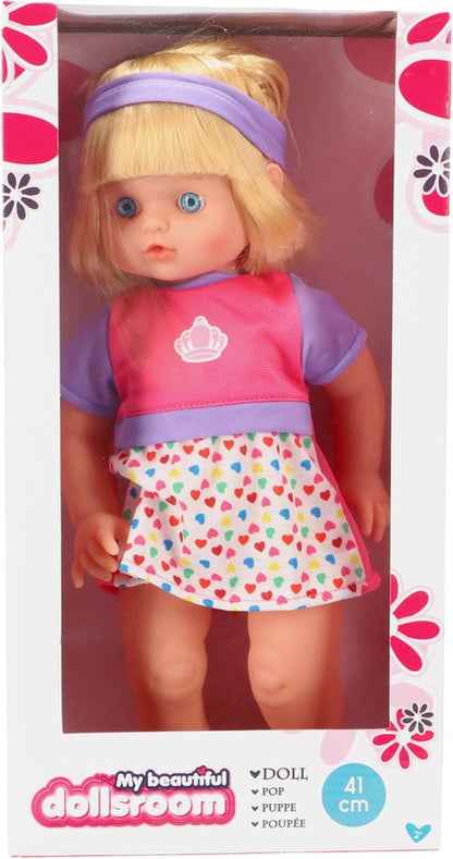 My Beautiful Dolls Room Doll with Hair 41 cm