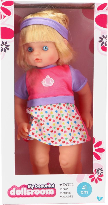 My Beautiful Dolls Room Doll with Hair 41 cm