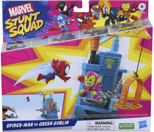 MARVEL STUNT SQUAD PLAYSET GREEN GOLBIN