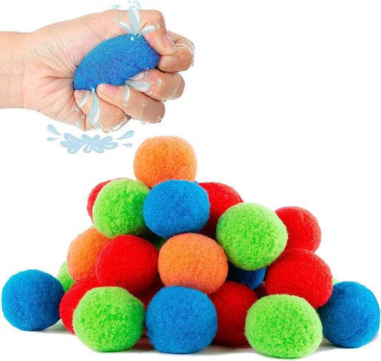 Waterbomb Sponge - Reusable Water Balloons - 24 Pieces