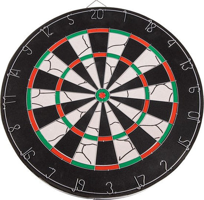 SportX Dartbord Flocked met 6