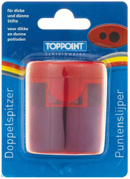 Toppoint Double Pencil Sharpener