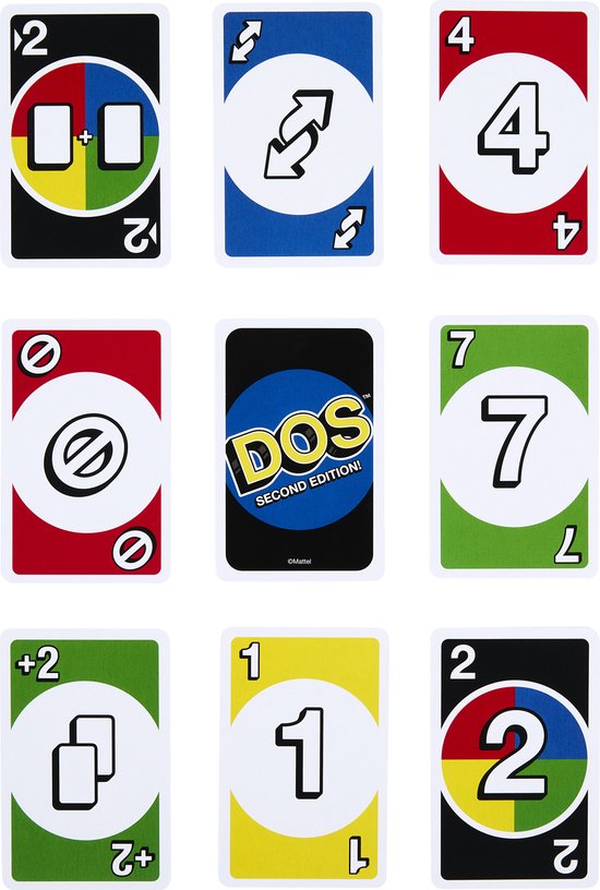 Uno Dos Kaartspel Mattel