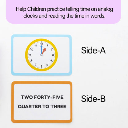 BAZIC Flash Cards Time