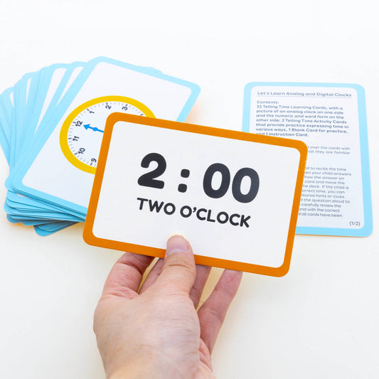BAZIC Flash Cards Time
