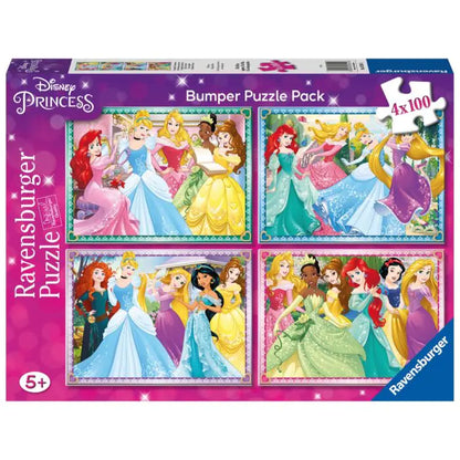 Disney Princess 4-in-1 Puzzle 100 pieces