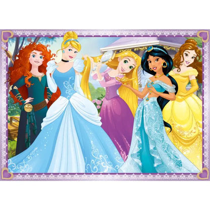 Disney Princess 4-in-1 Puzzle 100 pieces