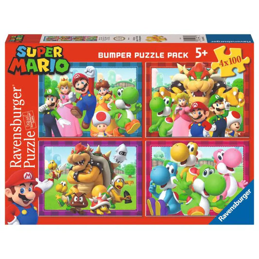 PUZZLE SUPER MARIO 4 IN 1