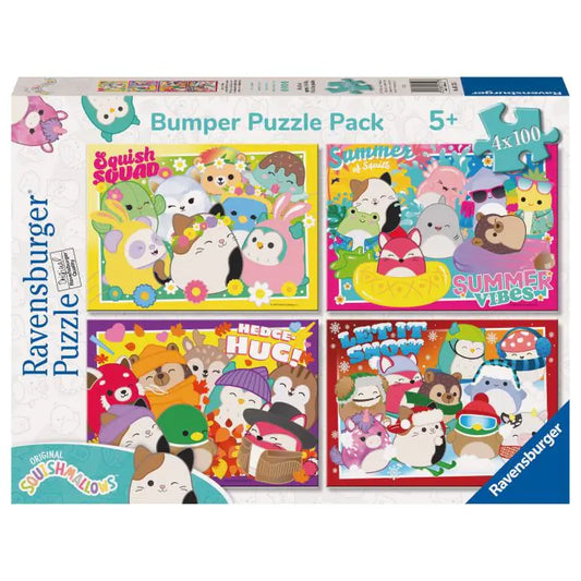 Puzzle Squishmallows 4 in 1 100 pieces