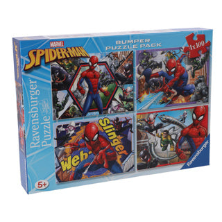 Puzzle Spiderman 4 In 1 100 Pieces